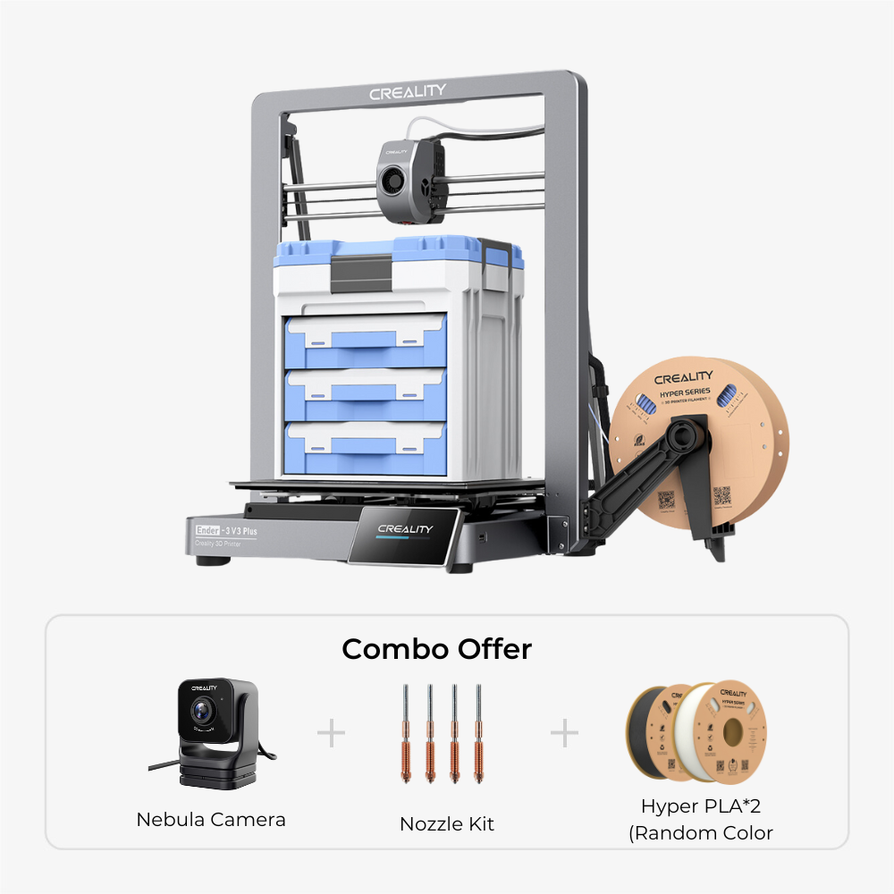 Ender-3 V3 Plus+Nebula Camera+Nozzle Kit+Hyper PLA*2