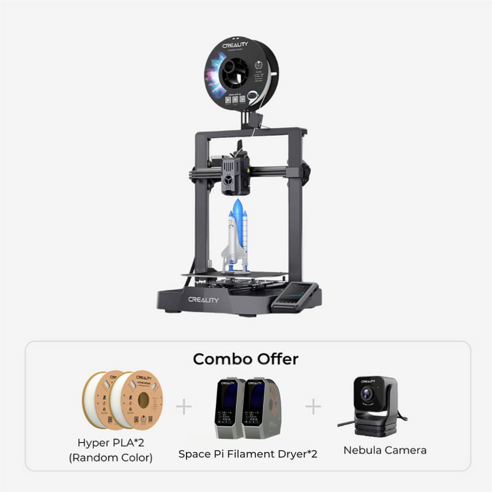 🔥Ender3 V3 KE+Hyper PLA*2+Space Pi Dryer*2+ Nebula Camera