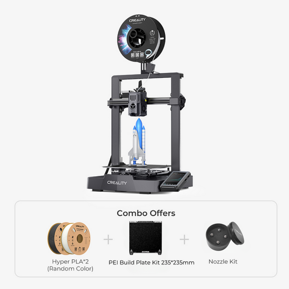 Ender3 V3 KE+Hyper PLA*2+PEI Build Plate+Nozzle Kit