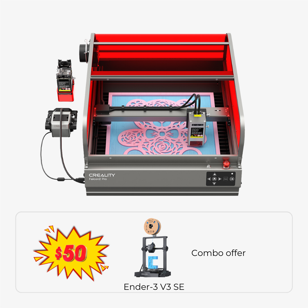 Falcon2Pro 40W(+1.6W)+Ender-3 V3 SE