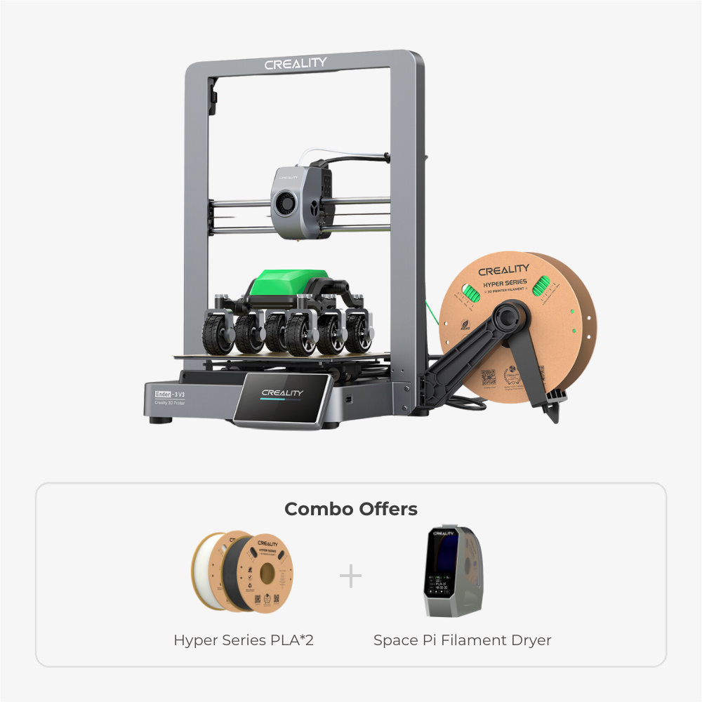 Ender-3 V3+Hyper PLA*2+Space Pi Filament Dryer