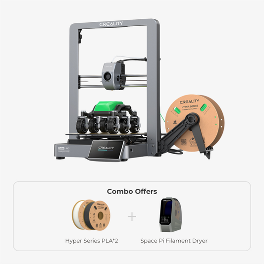 Ender-3 V3+Hyper PLA*2+Space Pi Filament Dryer