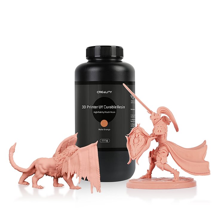 High Fidelity Model Resin 1kg(Matte Orange)