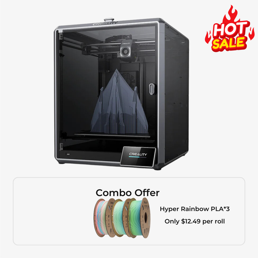 K1MAX+Hyper Rainbow PLA*3